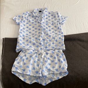J Crew 2 piece pajamas